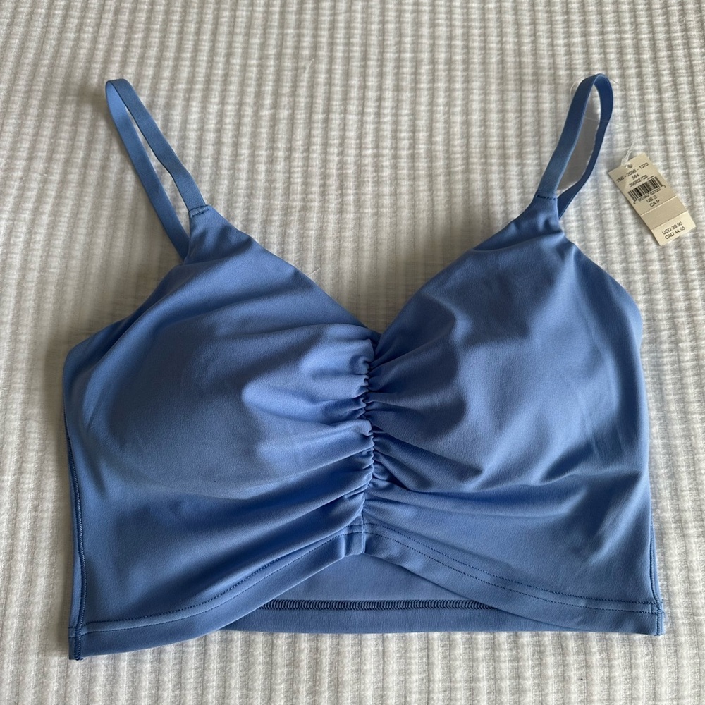 Offline by Aerie Blue Ruched Bralette